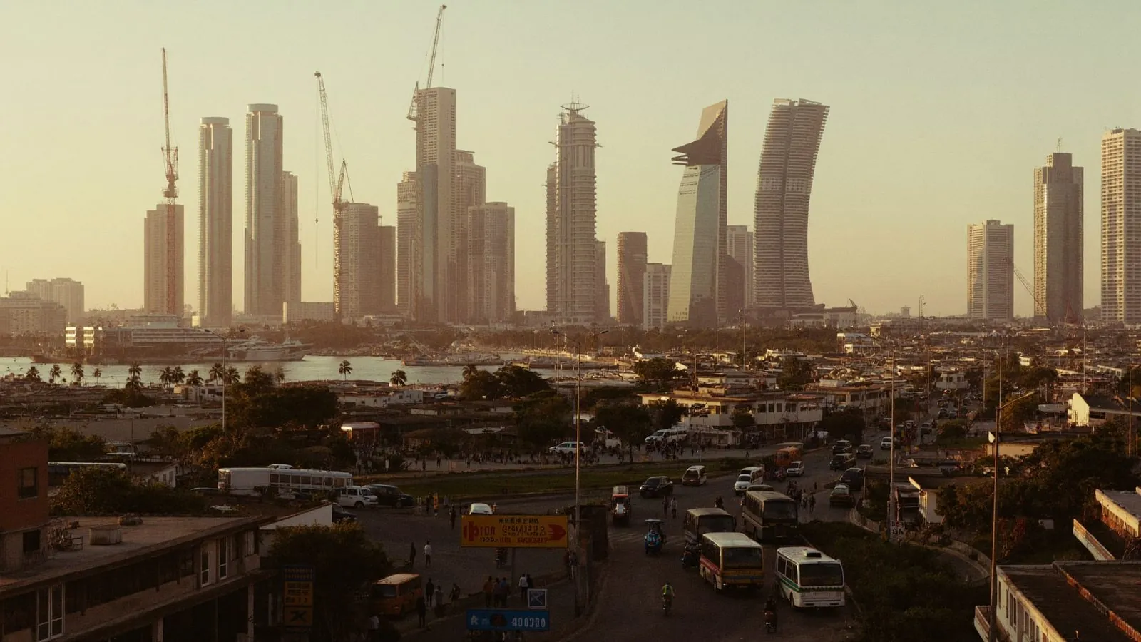 Dar es Salaam at golden hour